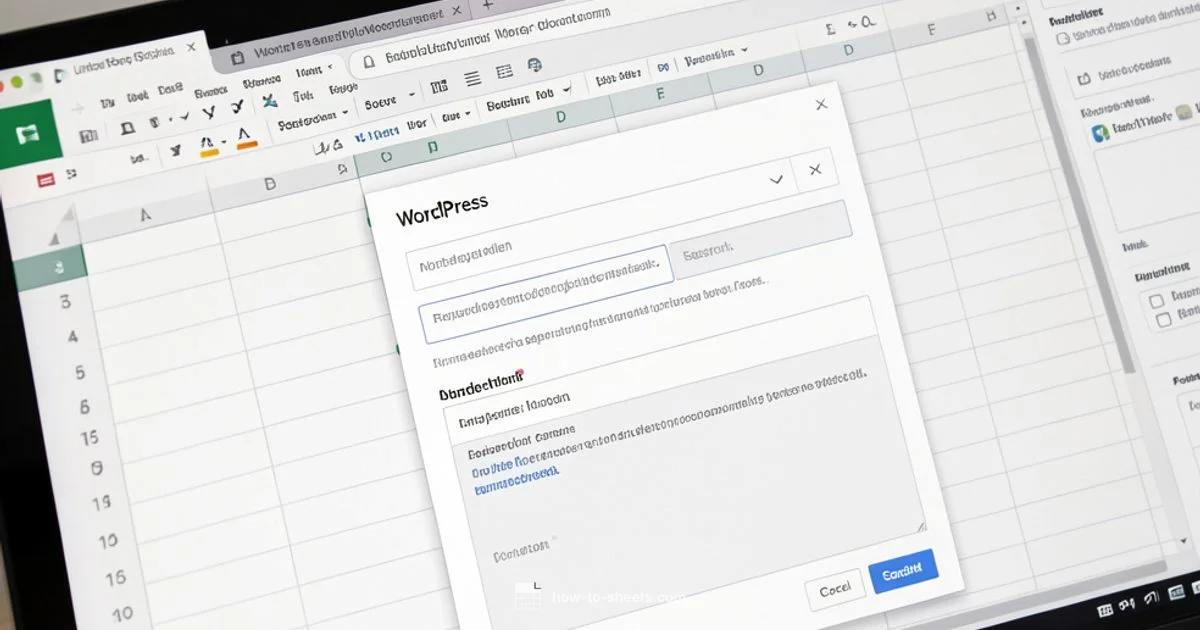 Forms to Sheets - How To Sheets
