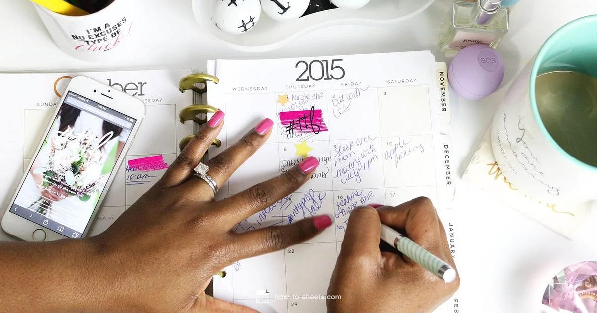 Calendar in Sheets Calendar in Sheets - How To Sheets