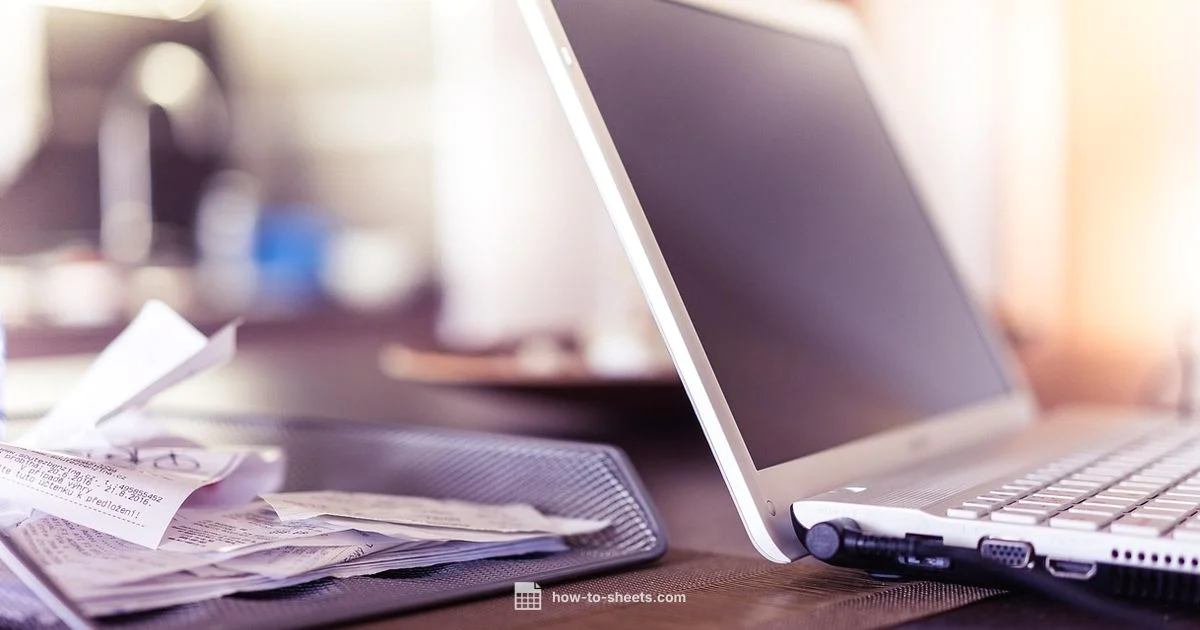 Expense Tracker Template - How To Sheets