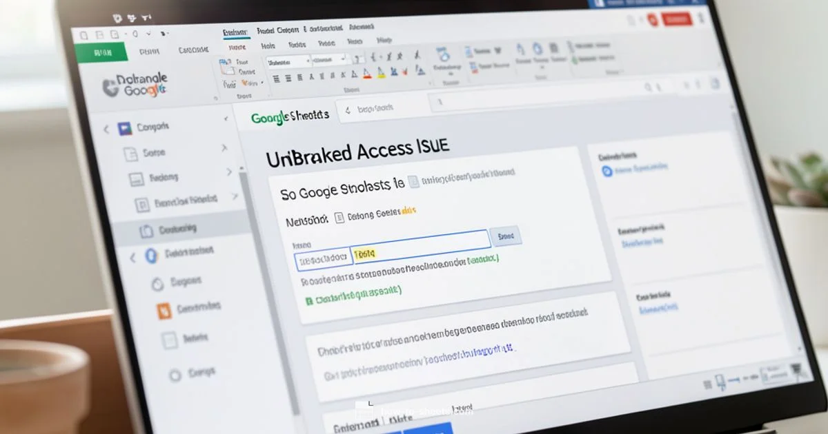 Fix View-Only Access - How To Sheets
