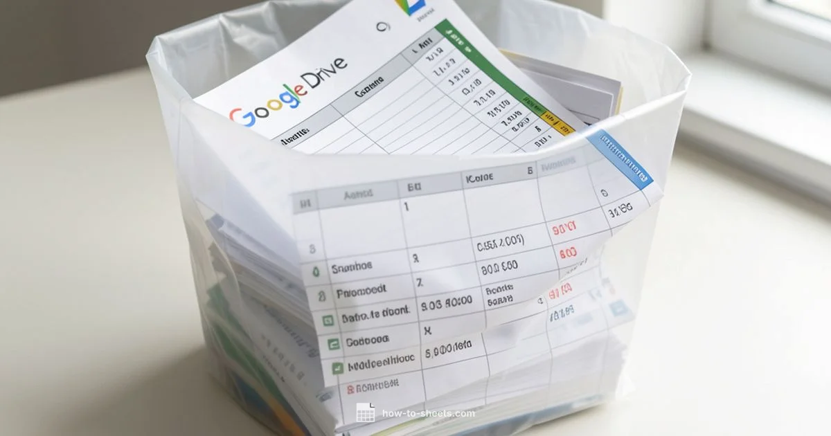 Sheets Trash Guide - How To Sheets