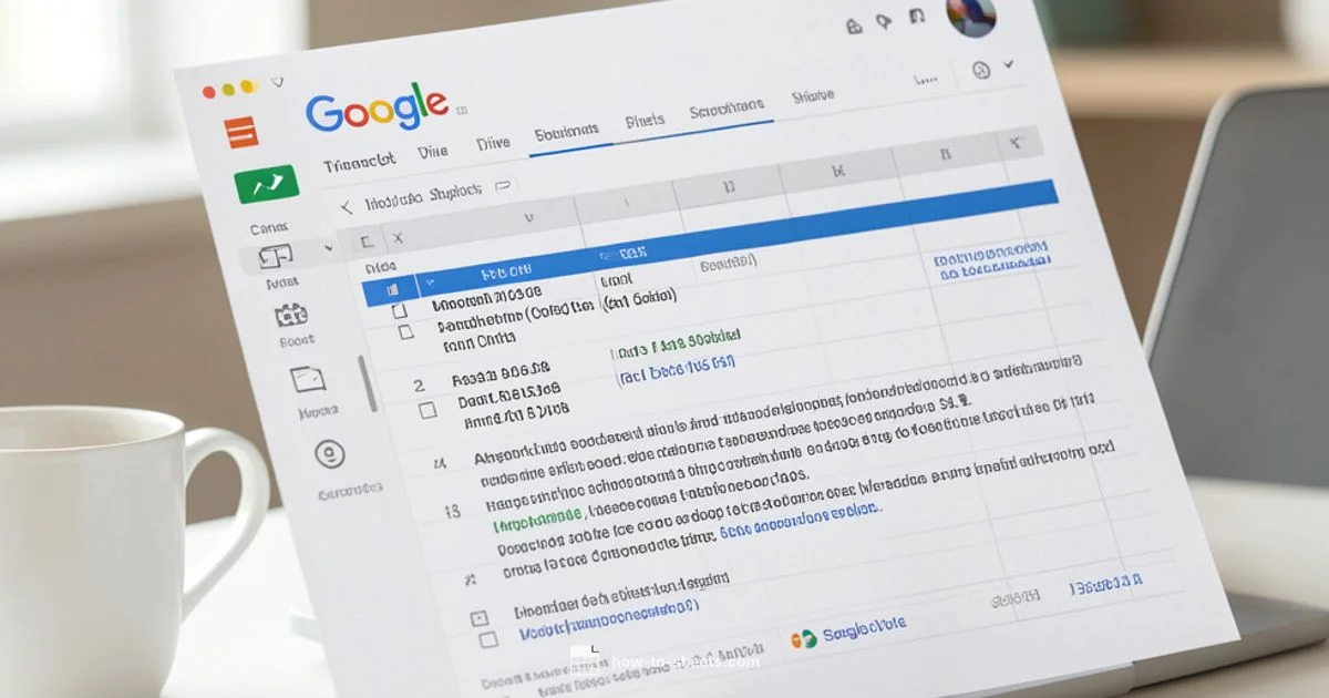 Put Sheets in Drive - How To Sheets